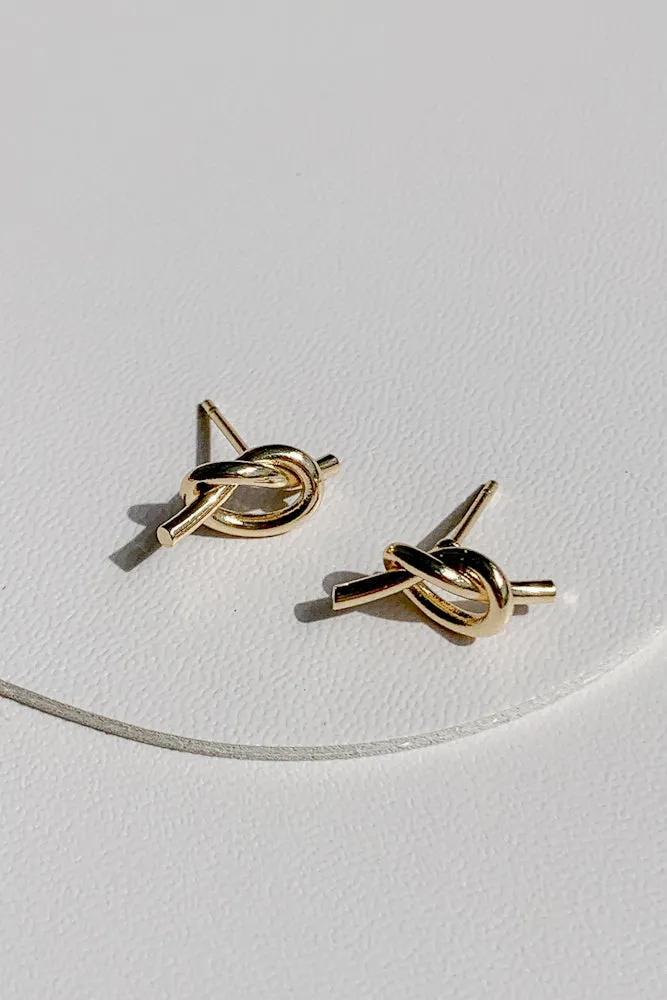 Love Knot Ear Studs