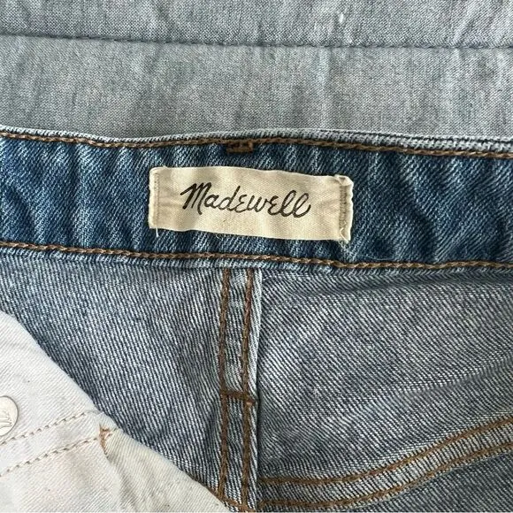 Madewell Curvy Hi-Rise Denim Shorts 25