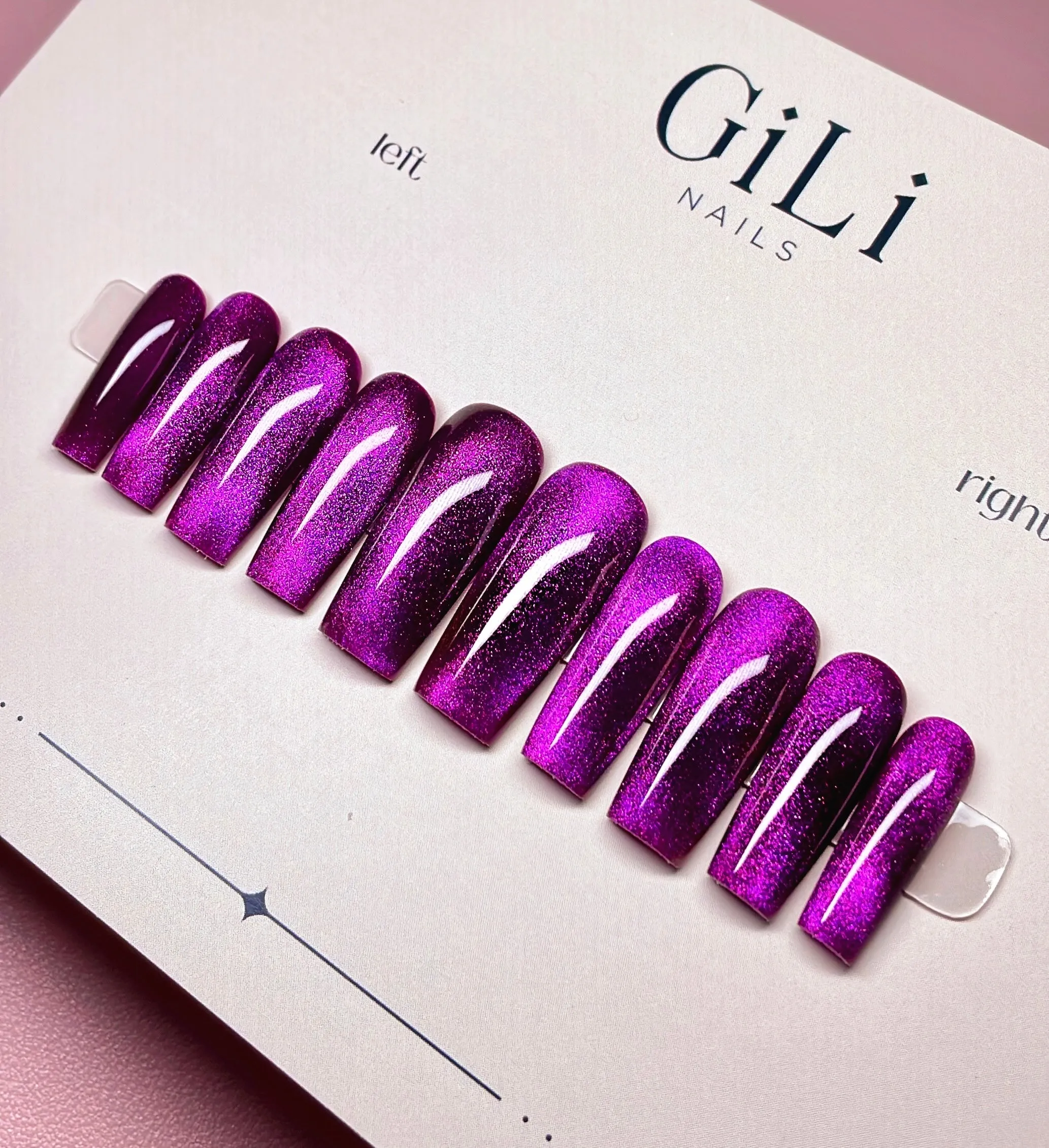 Magenta Cat Eye