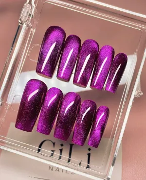 Magenta Cat Eye