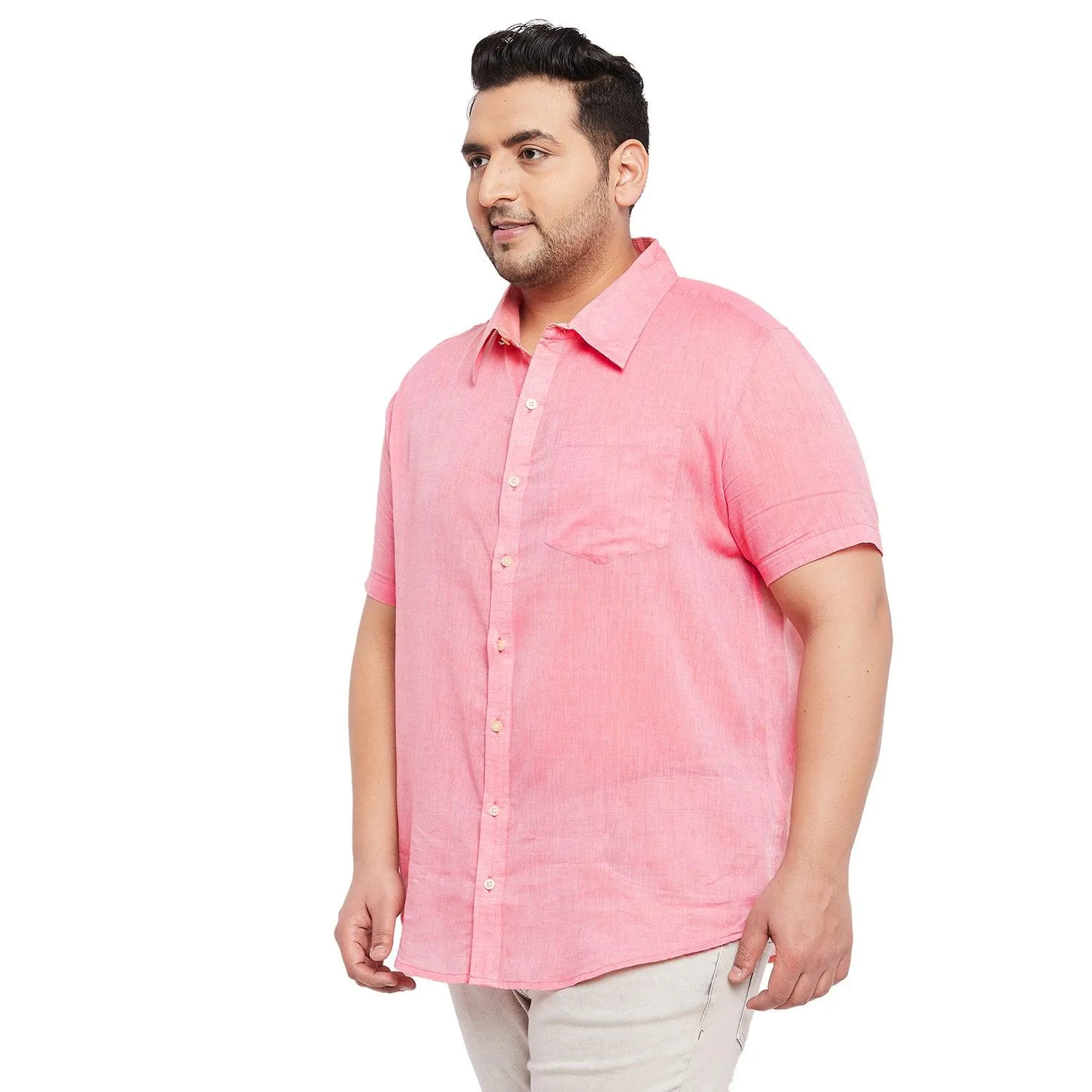 Men Plus Size Slade Solid Shirt
