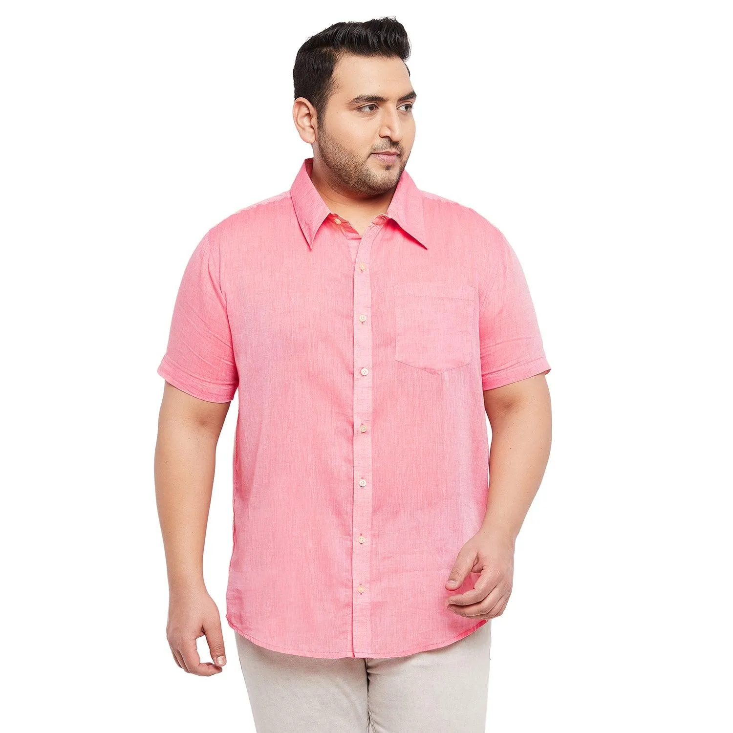 Men Plus Size Slade Solid Shirt