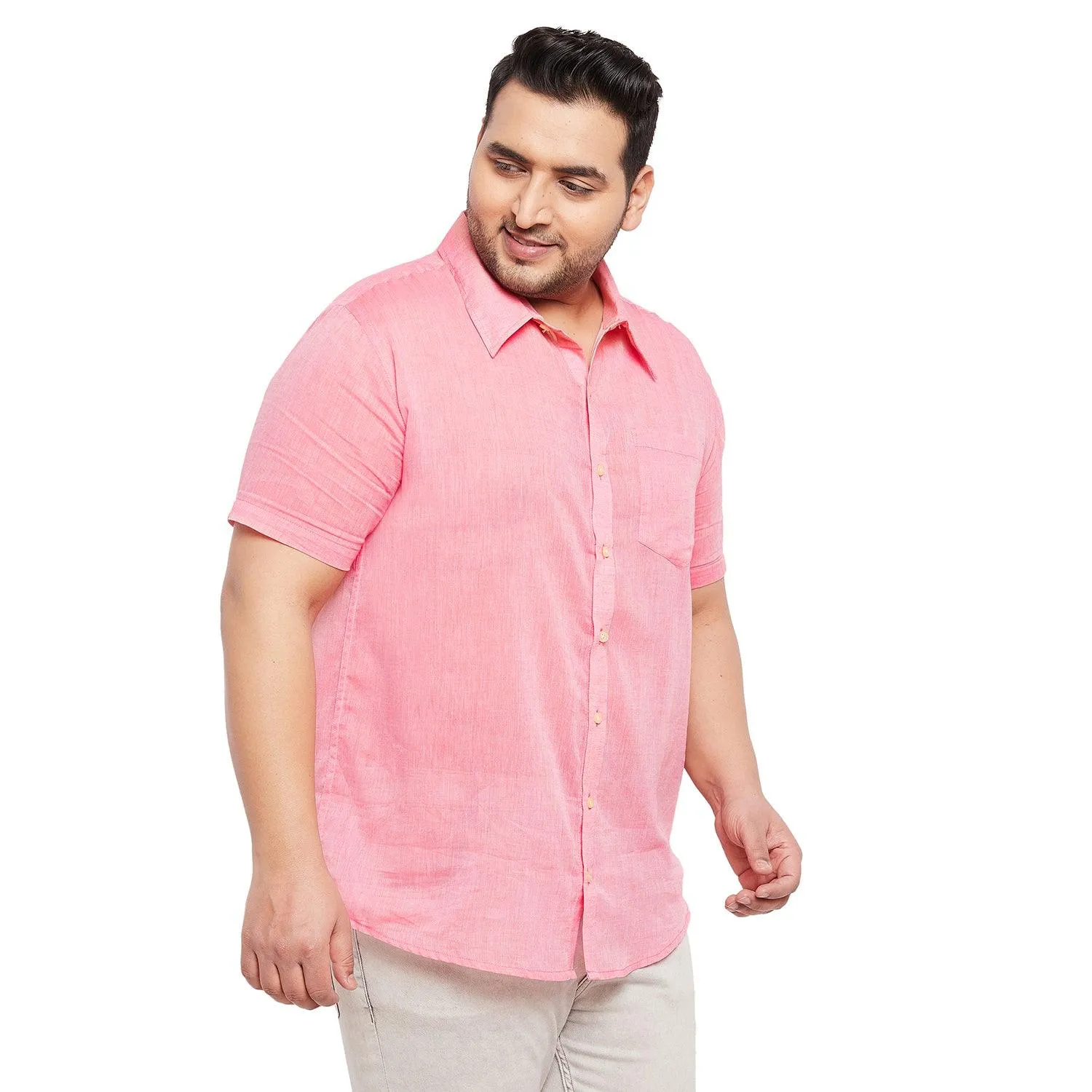 Men Plus Size Slade Solid Shirt
