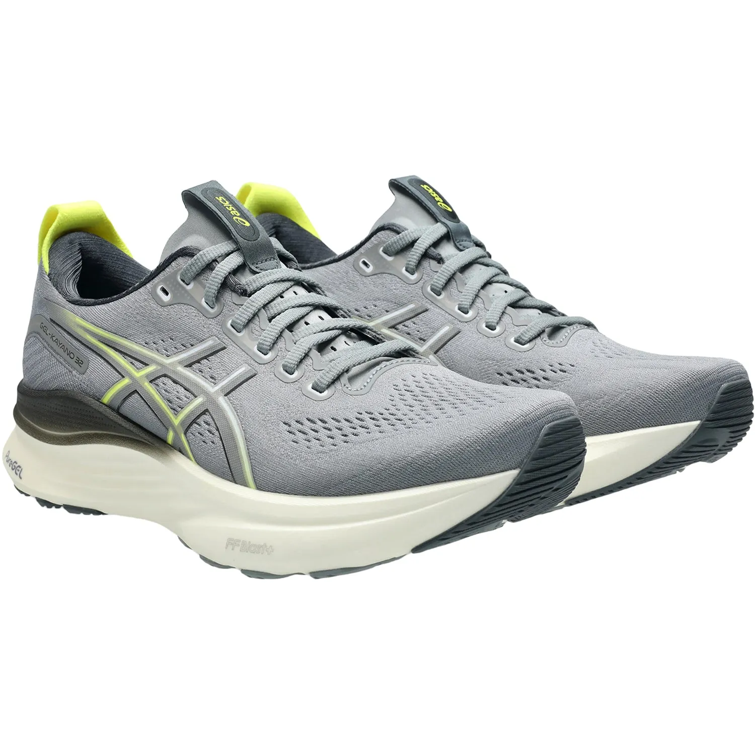 Men's ASICS Gel-Kayano 32 Gravel/Citron