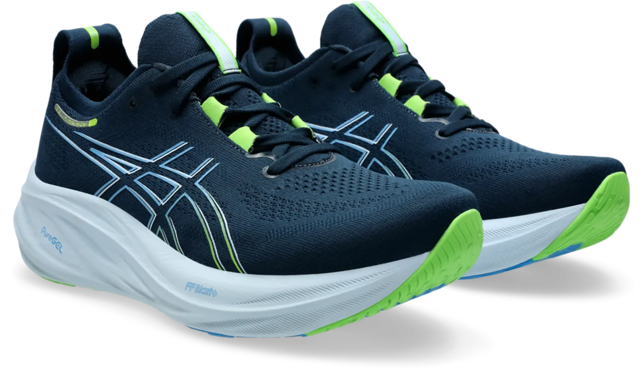 Men’s Gel-Nimbus 26 (400 - French Blue/Electric Lime)