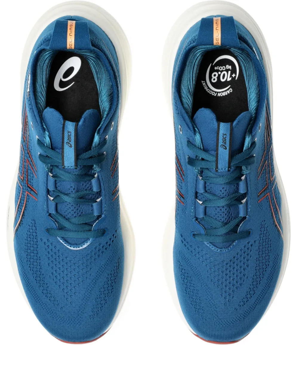 Men’s Gel-Nimbus 26 (404 - Rich Navy/Faded Orange)