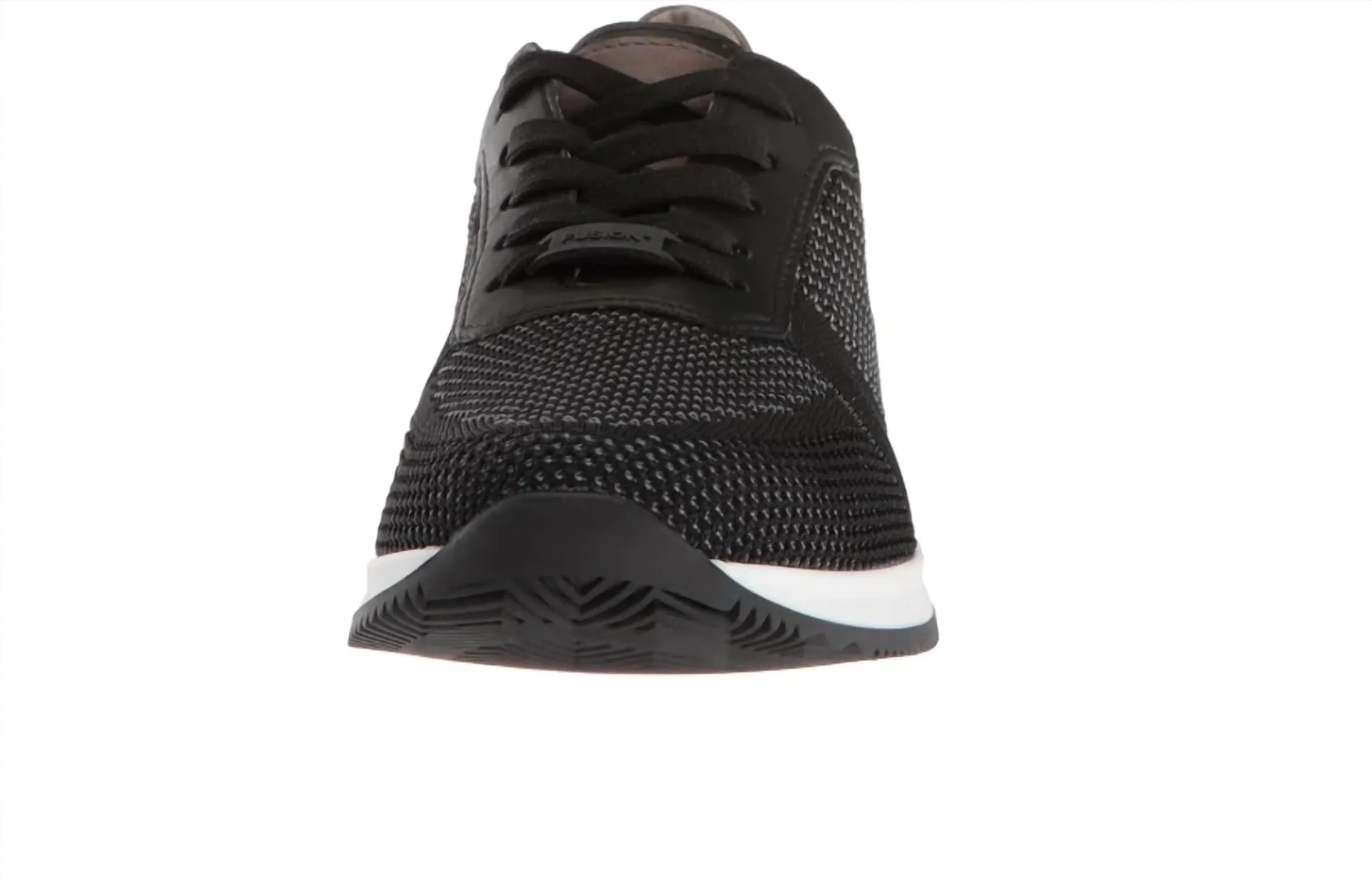 Men's Louie Leather Sneaker In Black
