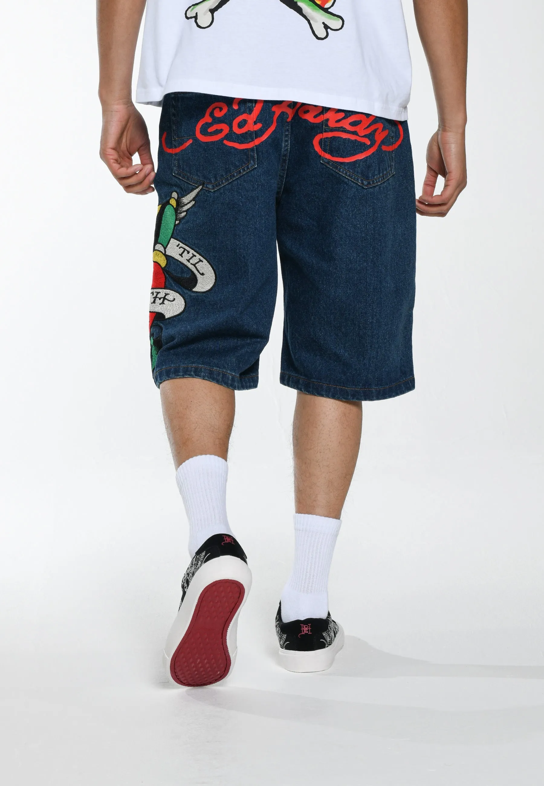 Mens Skater Low - Dargons - Black