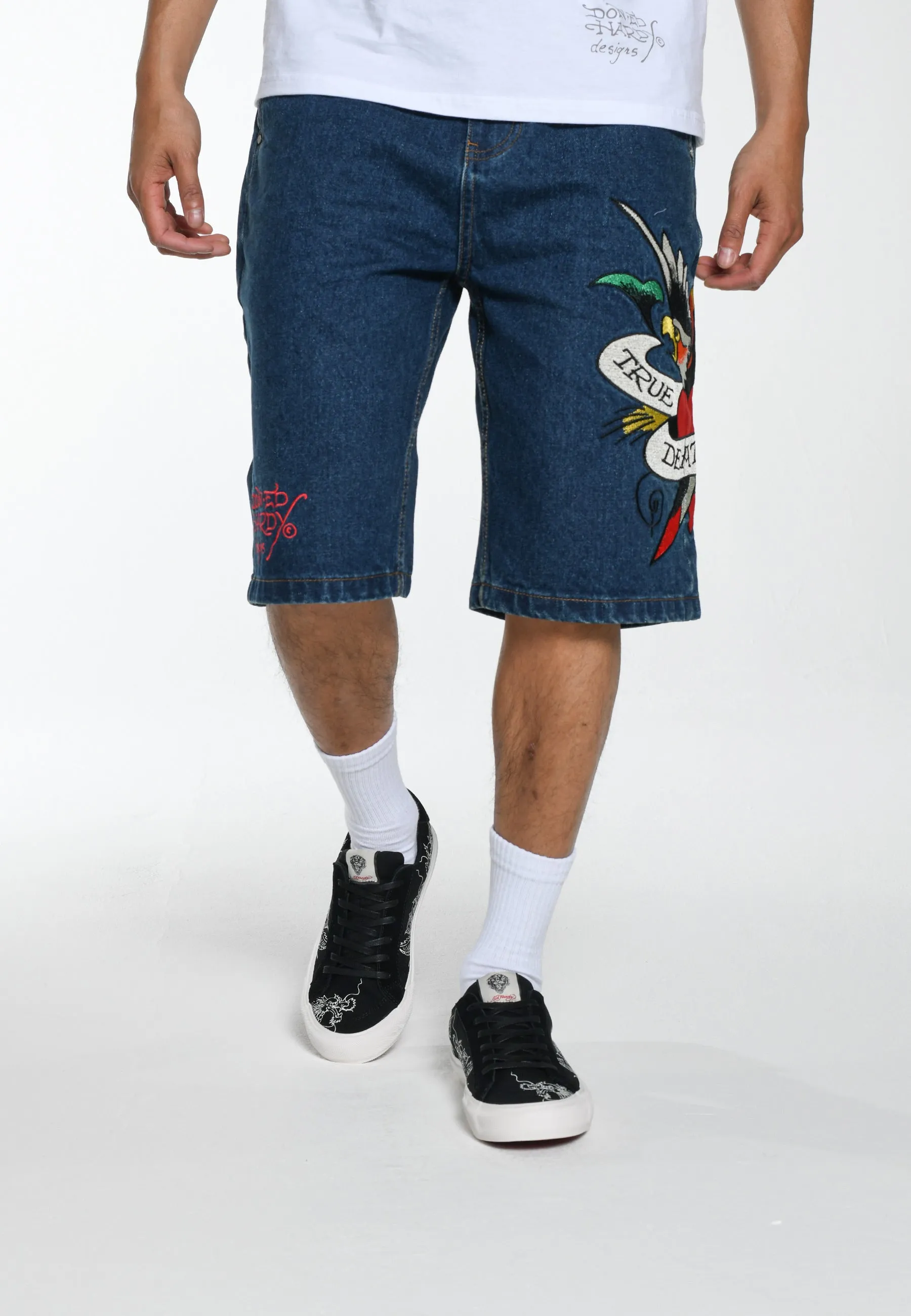 Mens Skater Low - Dargons - Black
