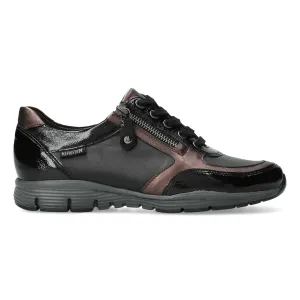 Mephisto Women's Ylona Black/Patent Black/Bronze