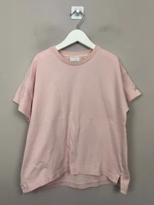 Mint Velvet Pink star sleeve t-shirt 9y