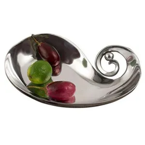 Modern Design Silver Polished Serving Bowl