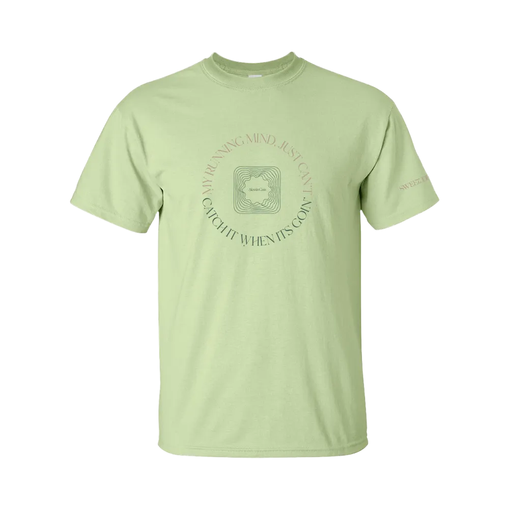 'My Running Mind' Green T-Shirt