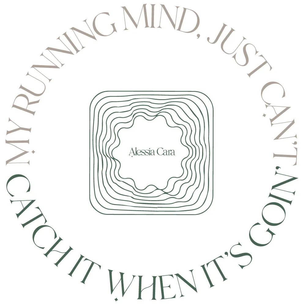 'My Running Mind' Green T-Shirt