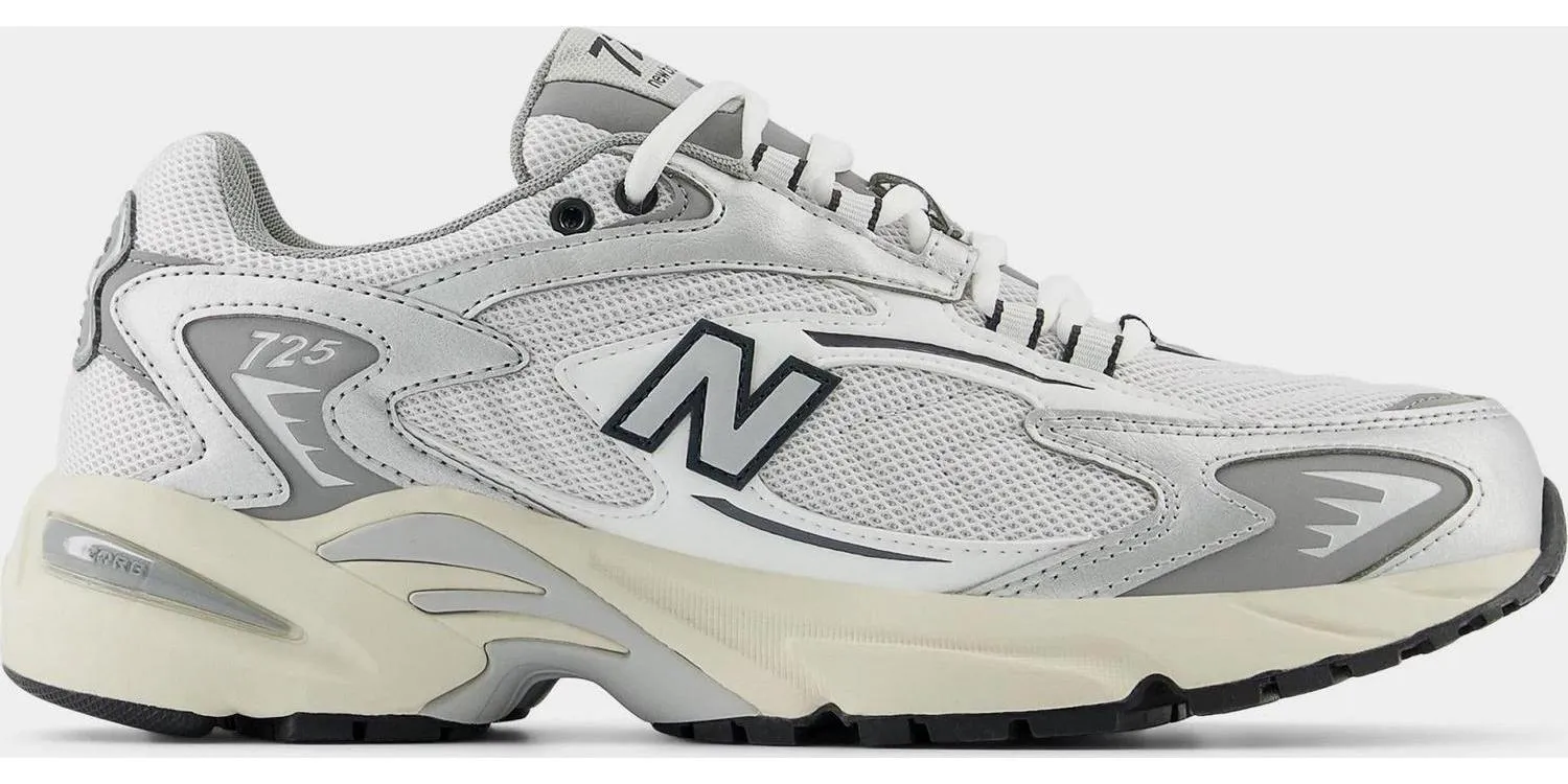 New Balance 725v1 White Metallic Silver Slate Grey ML725CD Shoe Sneaker Trainer