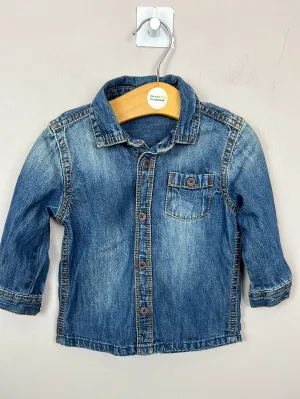 Next denim shirt 6-9m