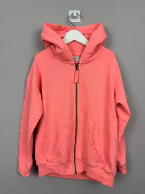 Next Neon Orange Hoodie 8y