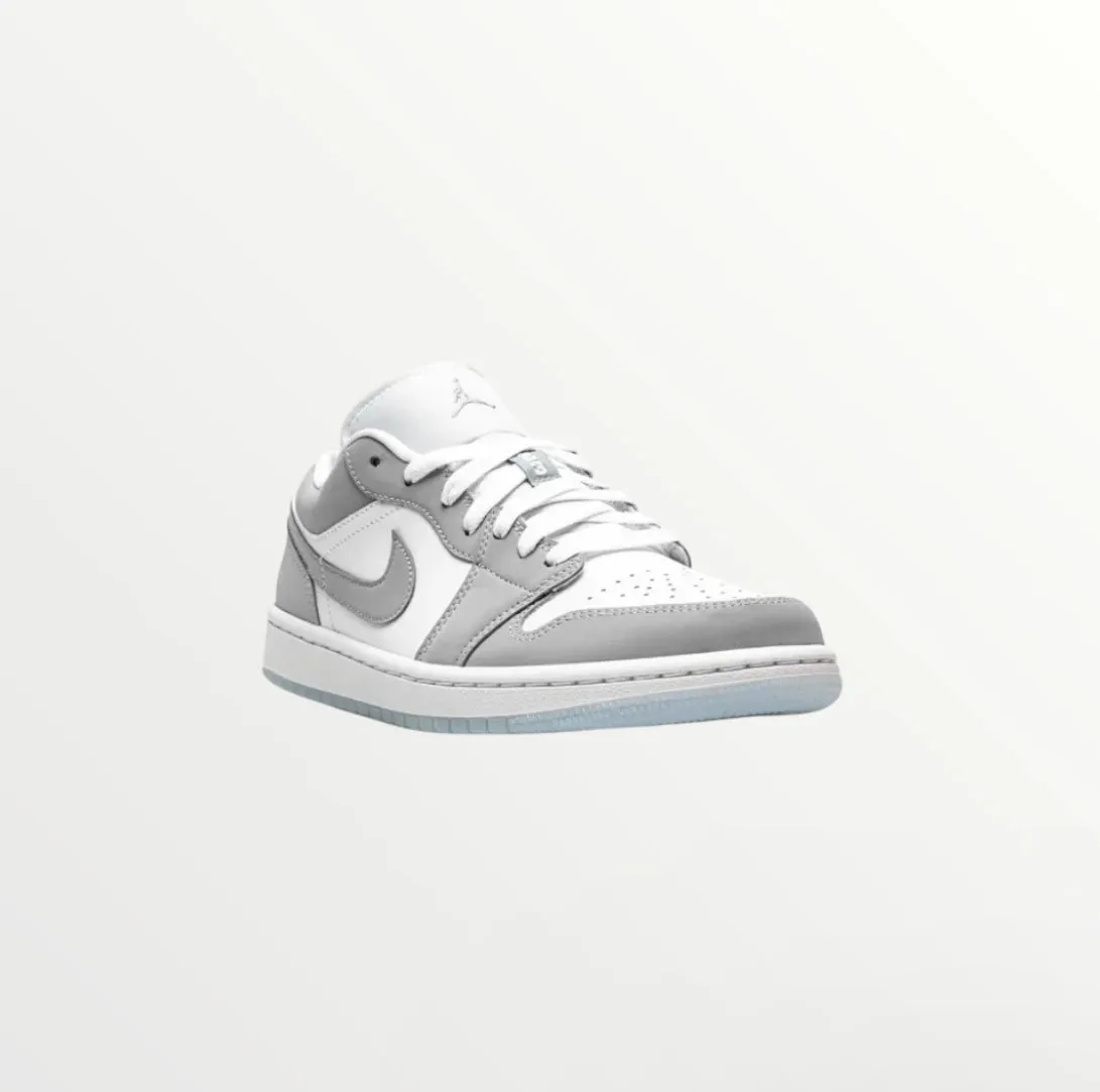 nike air jordan 1 low white wolf grey