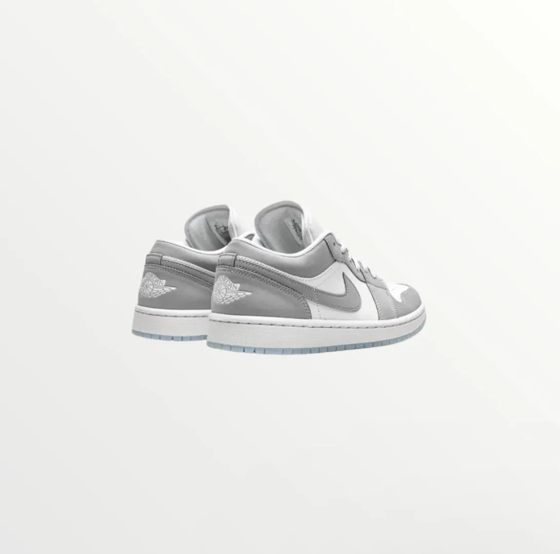 nike air jordan 1 low white wolf grey
