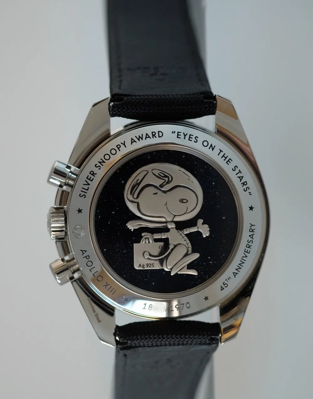 Omega Speedmaster Silver Snoopy Award