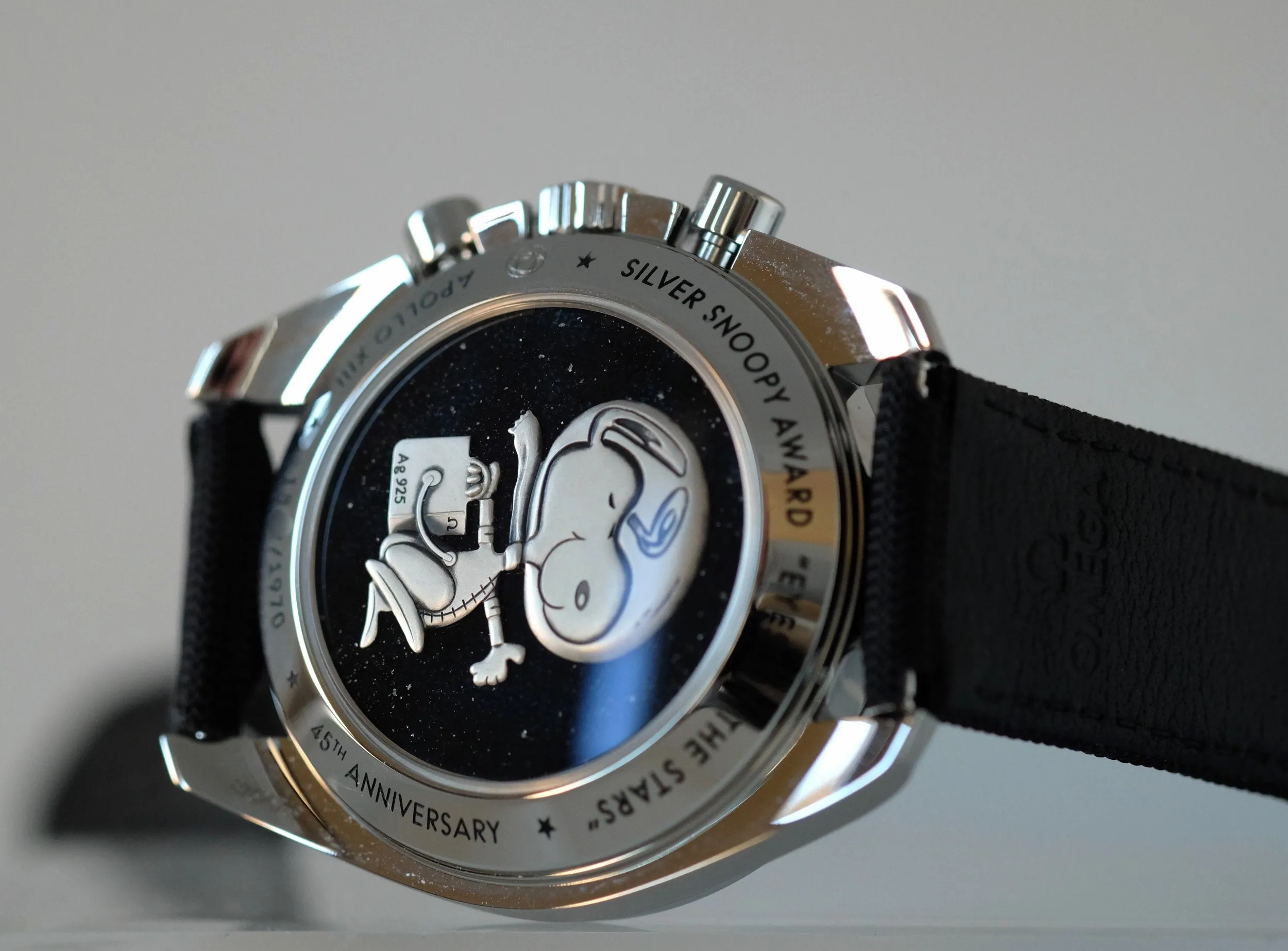 Omega Speedmaster Silver Snoopy Award