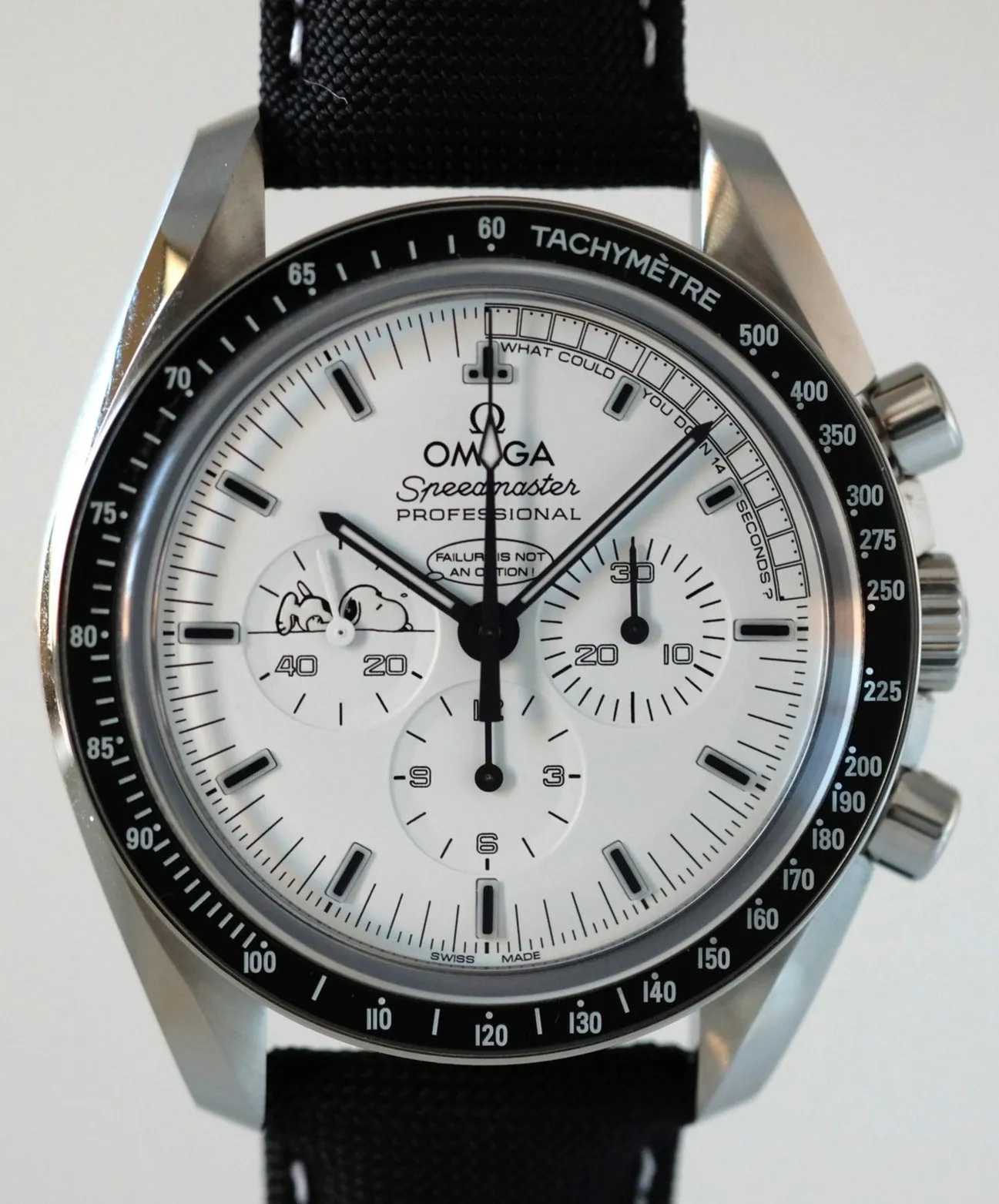 Omega Speedmaster Silver Snoopy Award
