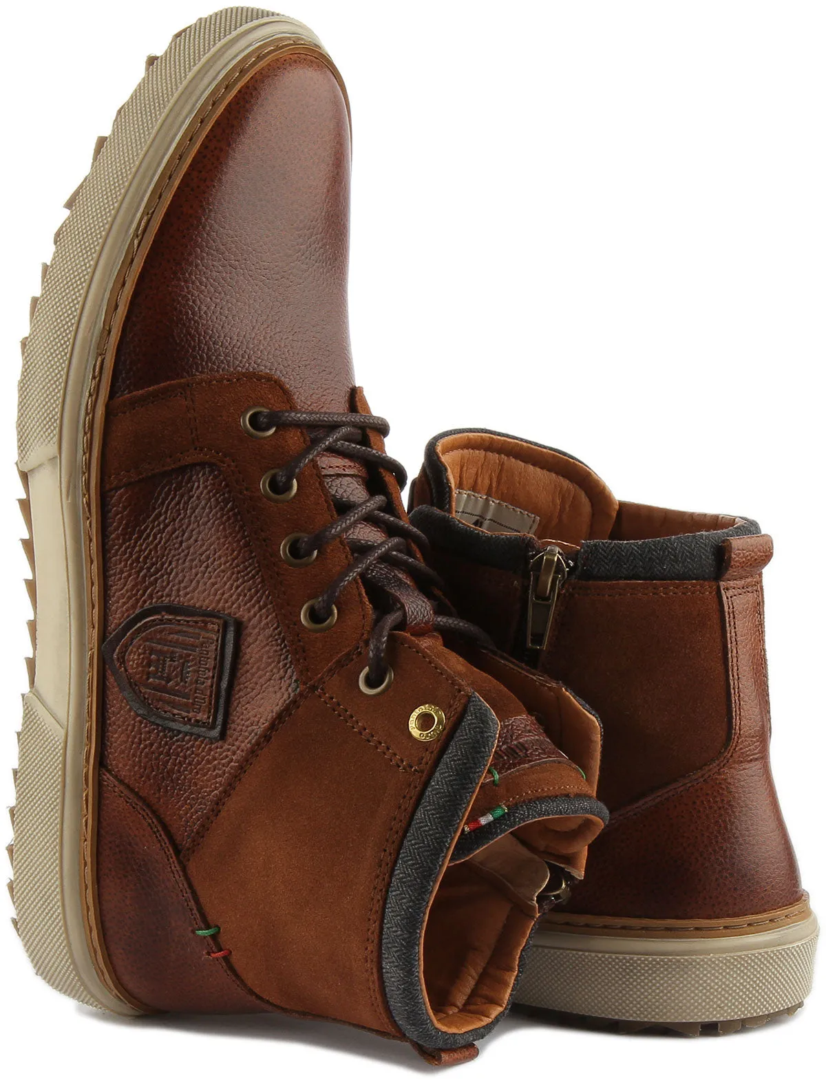 Pantofola D'Oro Benevento High In Brown For Men