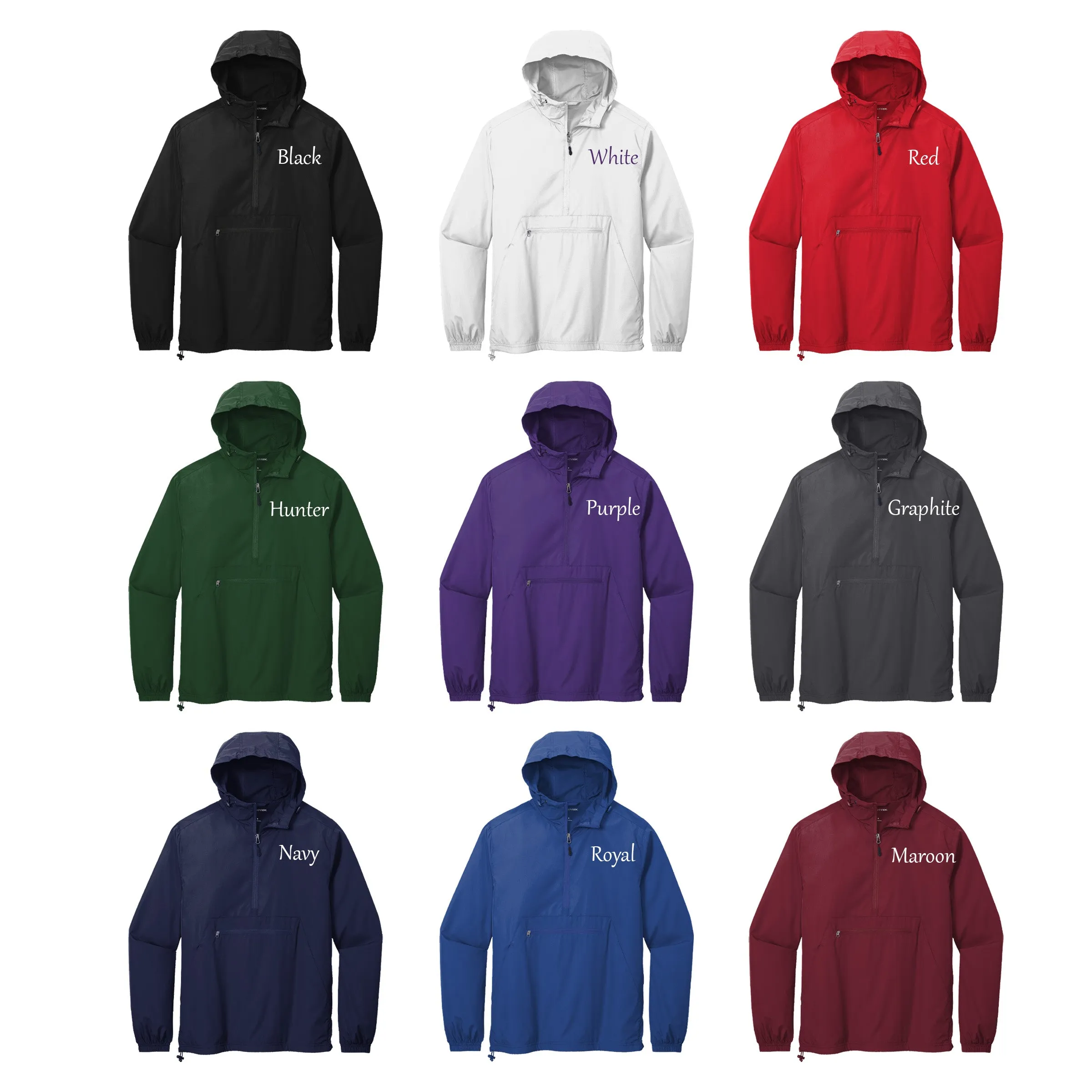 Phi Sigma Sigma Windbreaker - Letters