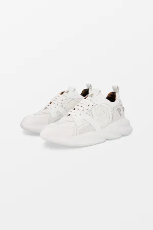 Philipp Plein White Plein Hurricane Sneakers