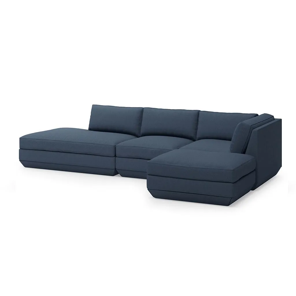 Podium Modular 4PC Lounge Sectional B