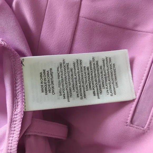 Polo Golf Ralph Lauren Womens Skort Size 6 Rose Mist Lined Pockets Skirt.