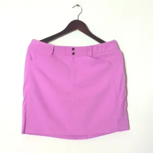 Polo Golf Ralph Lauren Womens Skort Size 6 Rose Mist Lined Pockets Skirt.