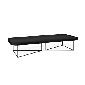 Porter Rectangular Coffee Table | Black
