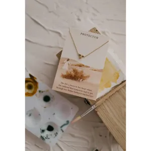 Protector | Christian Necklace | Minimal Jewelry