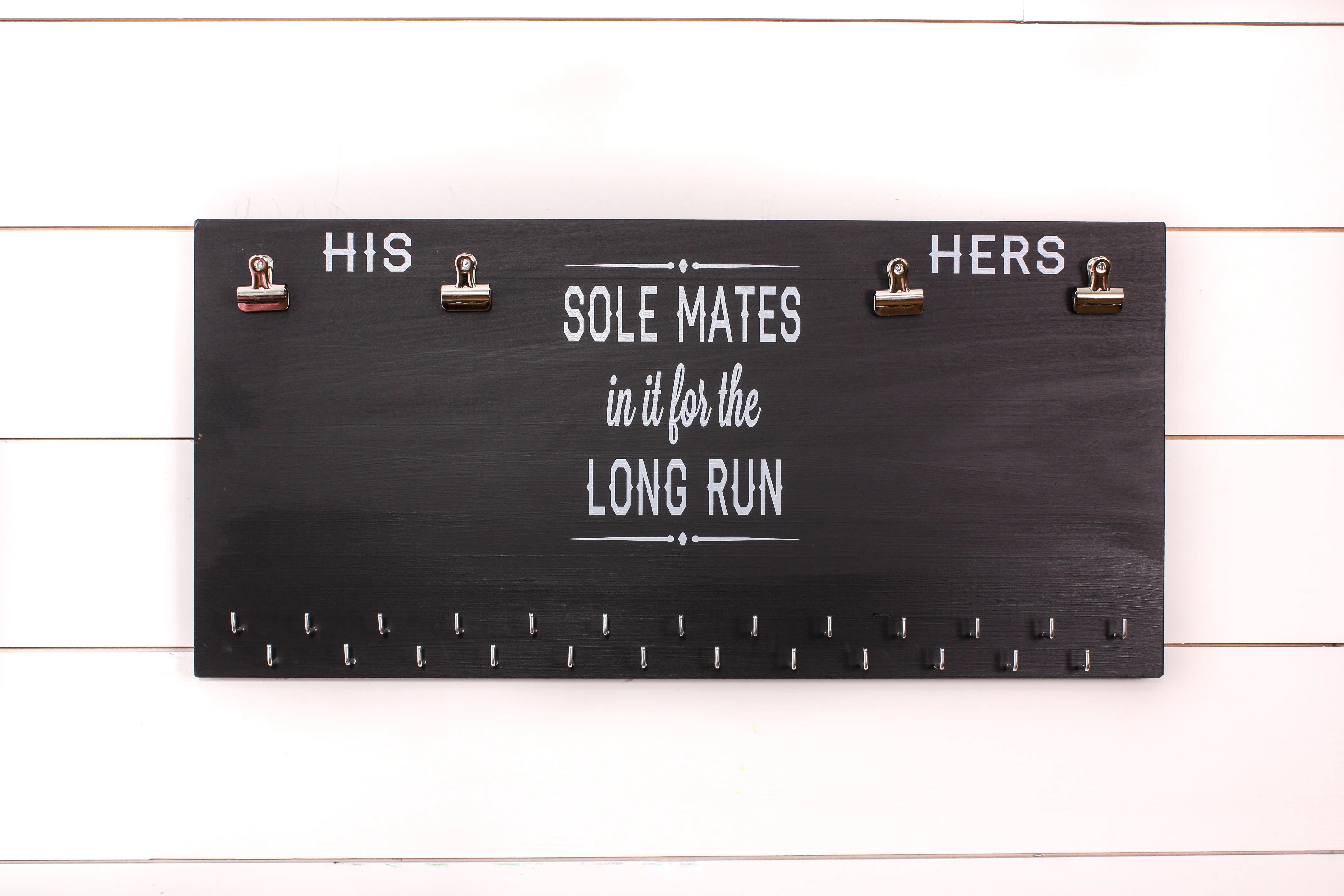 Race Bib and Medal Holder - Soul Mates - Extra Large Size