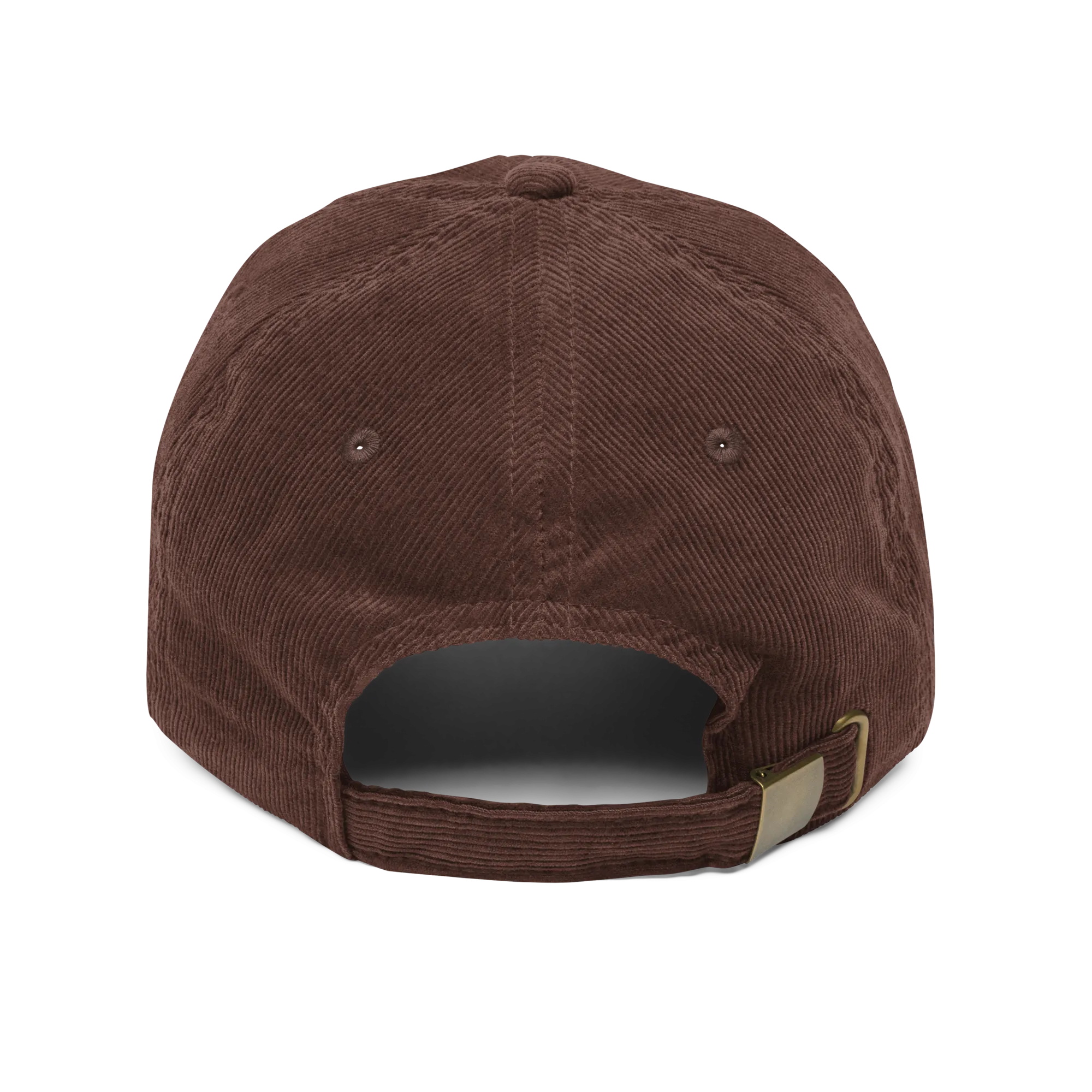 Run More Worry Less Minimal Corduroy Dad Hat