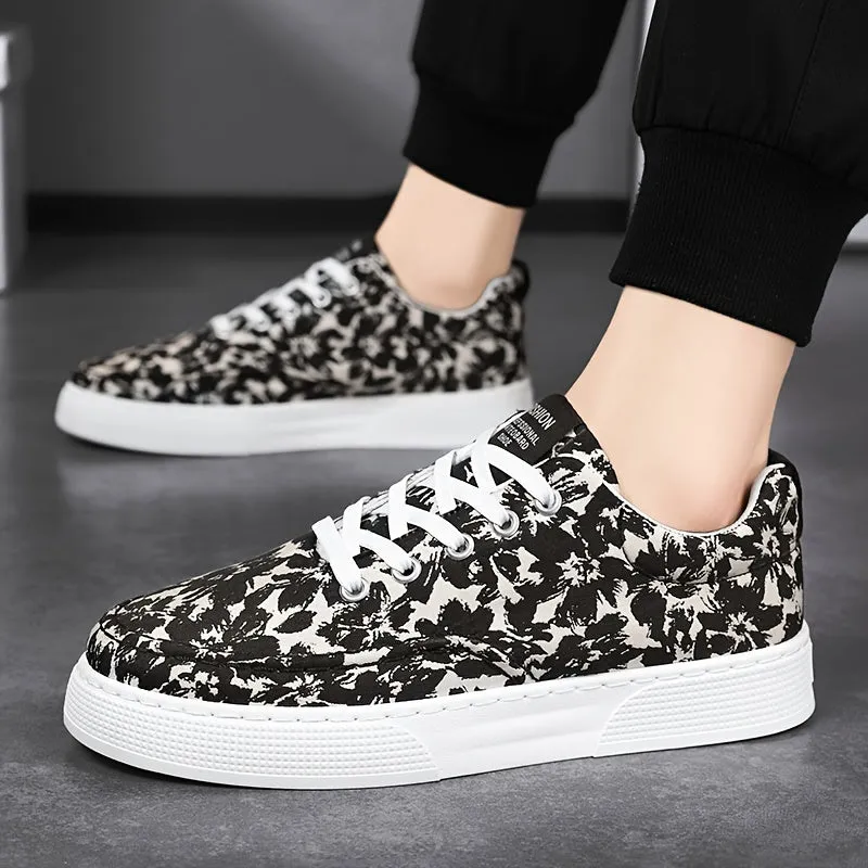Sam - Zwart-Witte Sneakers