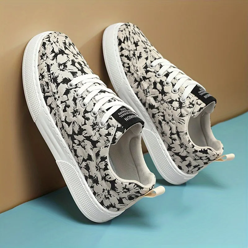 Sam - Zwart-Witte Sneakers