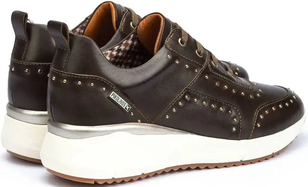 'Sella' women's sneaker - Moss green