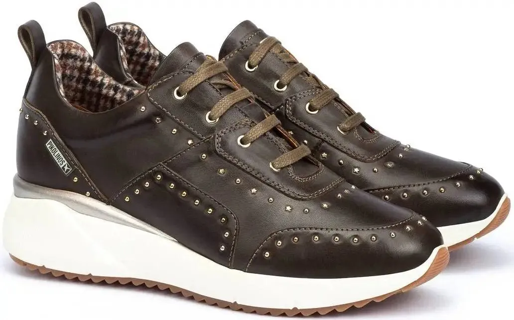 'Sella' women's sneaker - Moss green