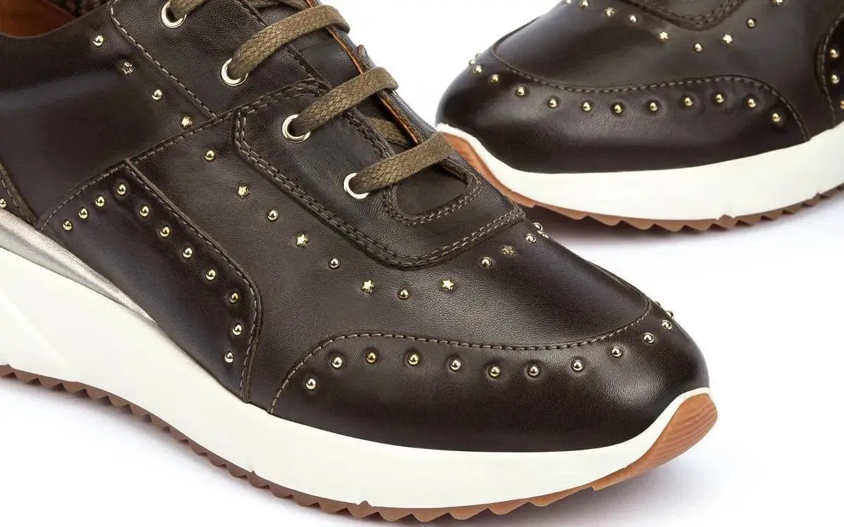 'Sella' women's sneaker - Moss green