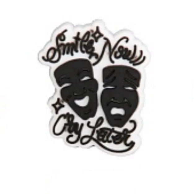 SHOE CHARMS - SMILE NOW CRY LATER