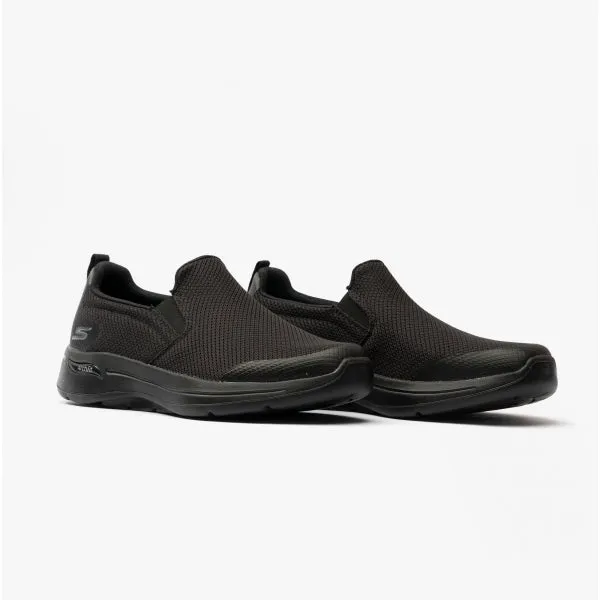 Skechers 216121/BBK GO WALK ARCH FIT-TOGPATH Mens Trainers Black