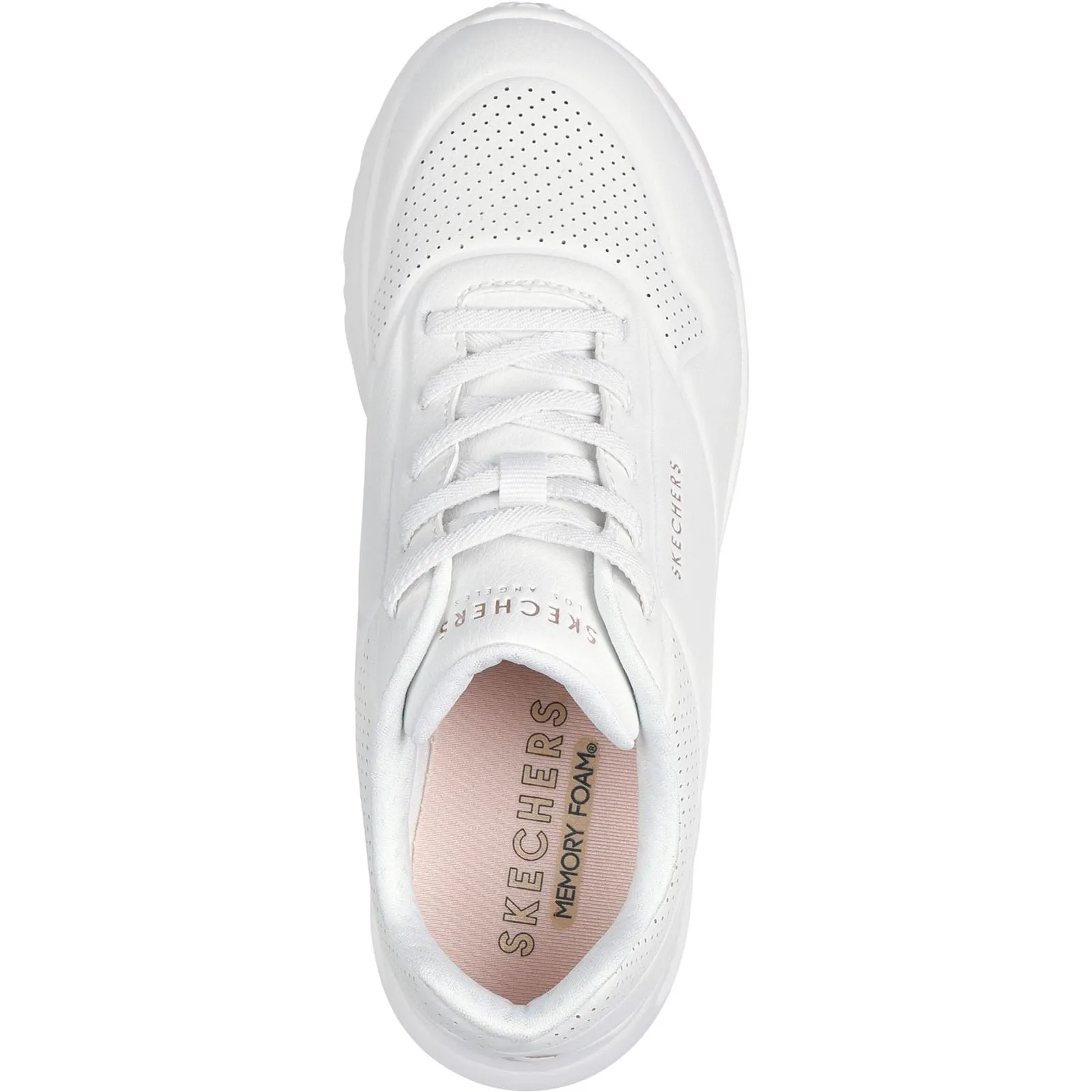 Skechers Uno Lite Work Polyurethane Women's White Trainers