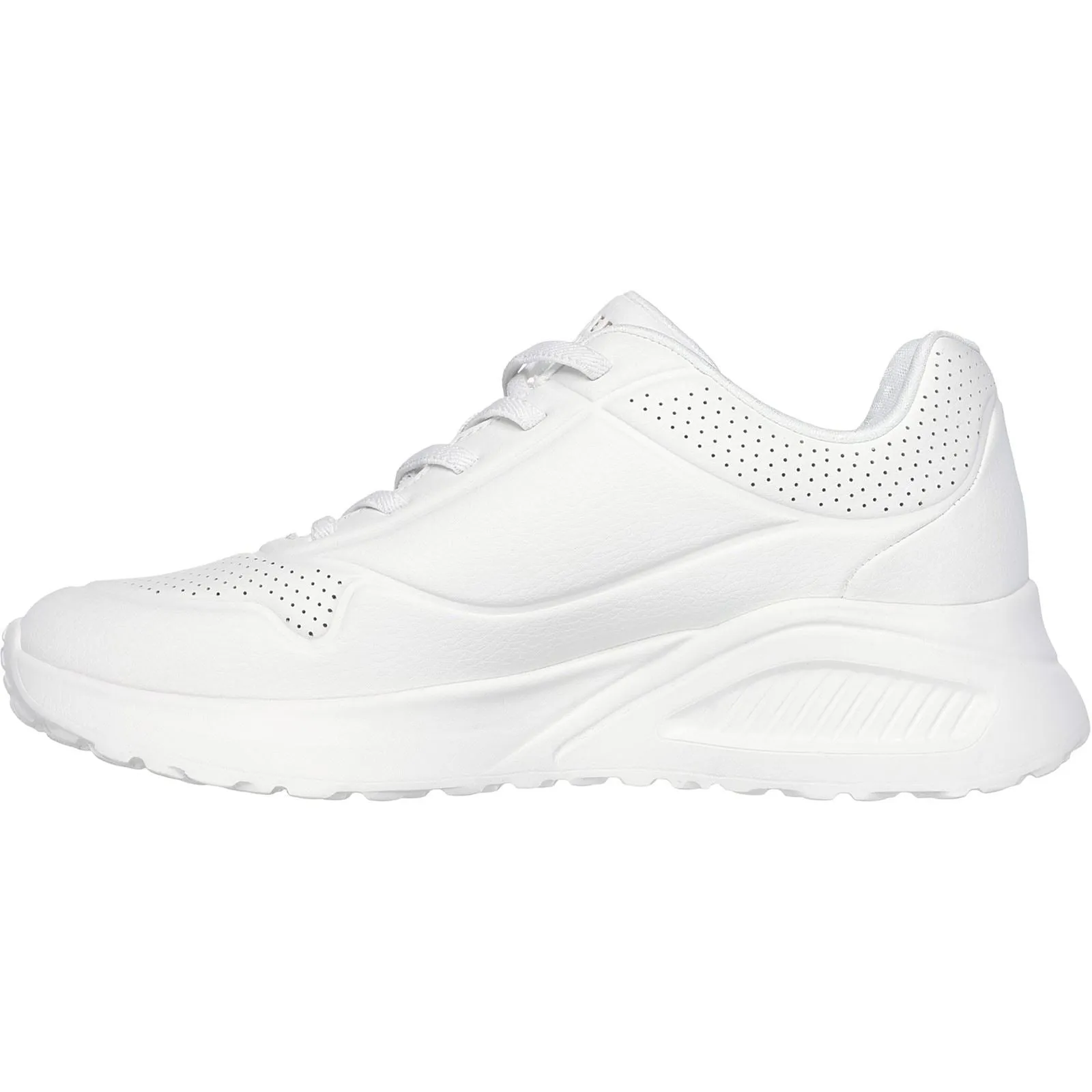 Skechers Uno Lite Work Polyurethane Women's White Trainers