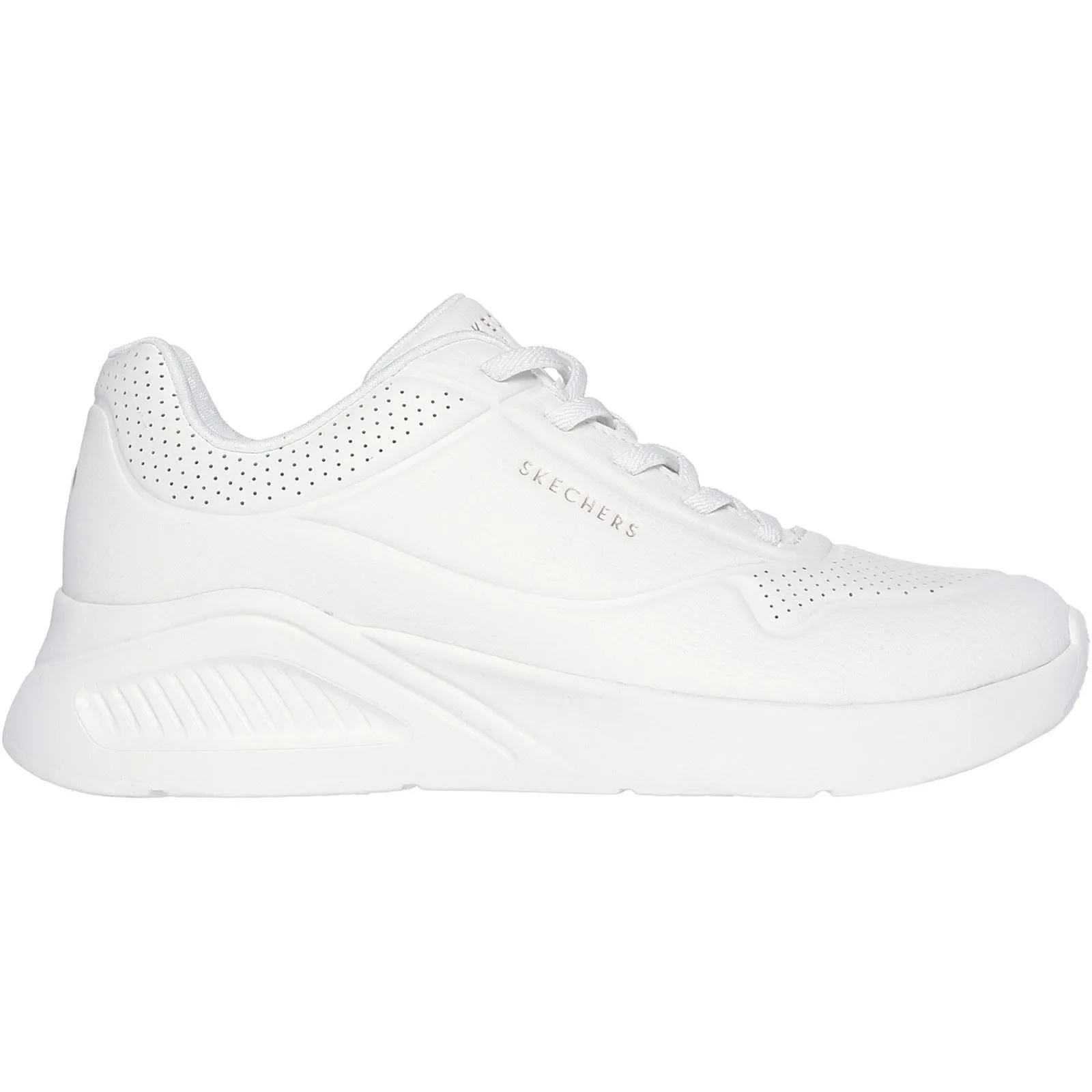 Skechers Uno Lite Work Polyurethane Women's White Trainers