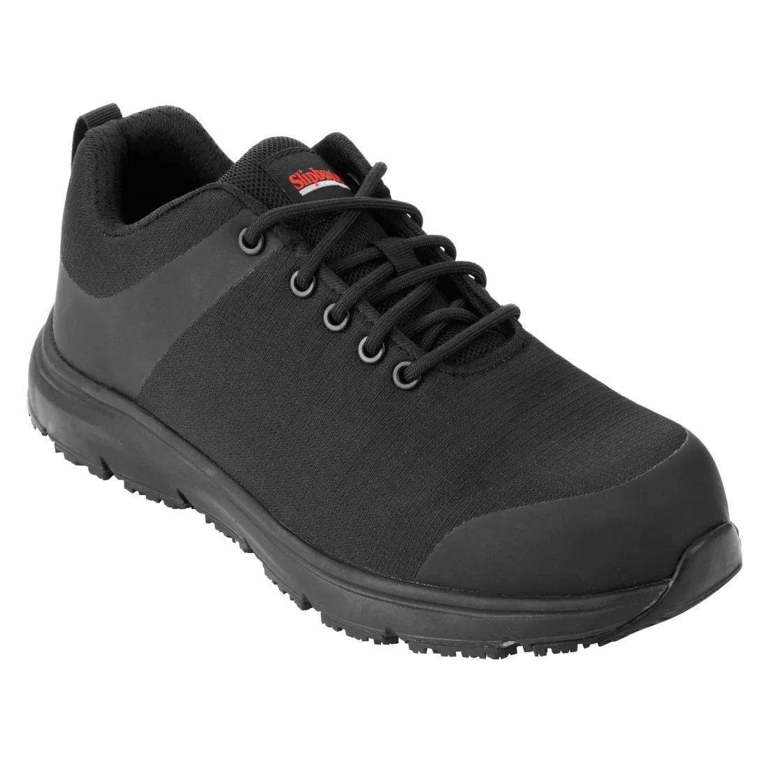 Slipbuster Flyknit Mesh Safety Trainers Black Size 42