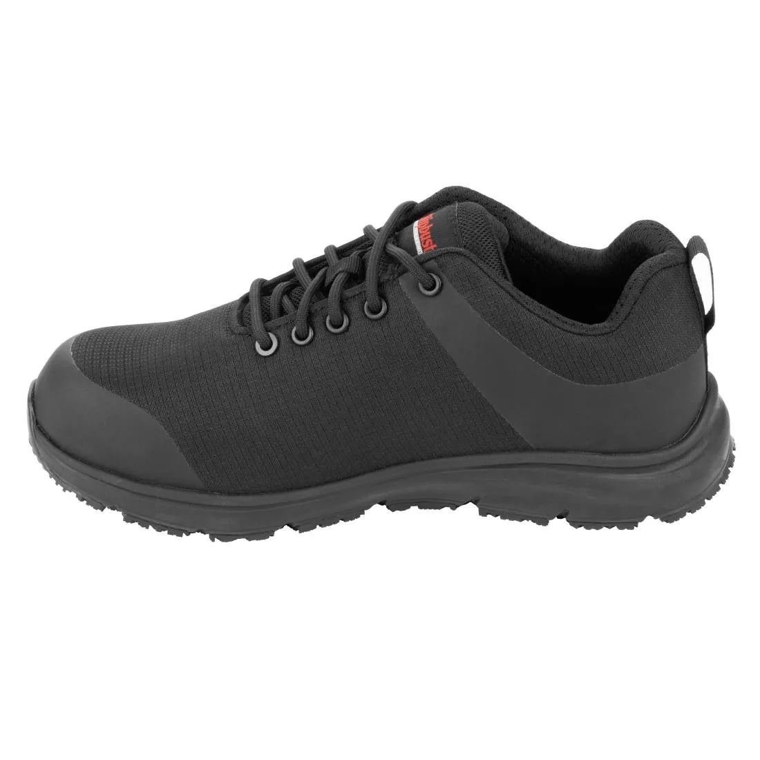 Slipbuster Flyknit Mesh Safety Trainers Black Size 42