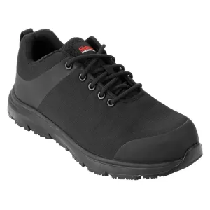 Slipbuster Flyknit Mesh Safety Trainers Black Size 42