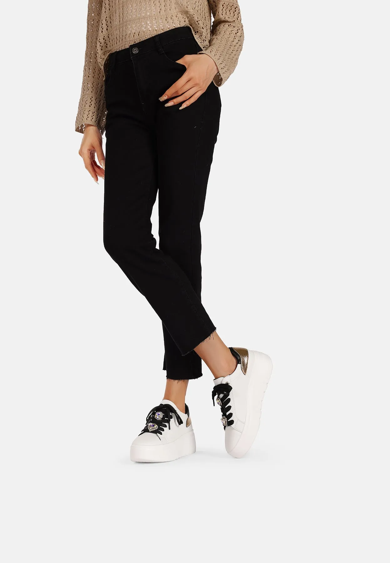Sneakers con suola alta X31-5